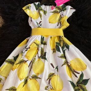 NWT - Holly Hastie 2t Lemon Dress